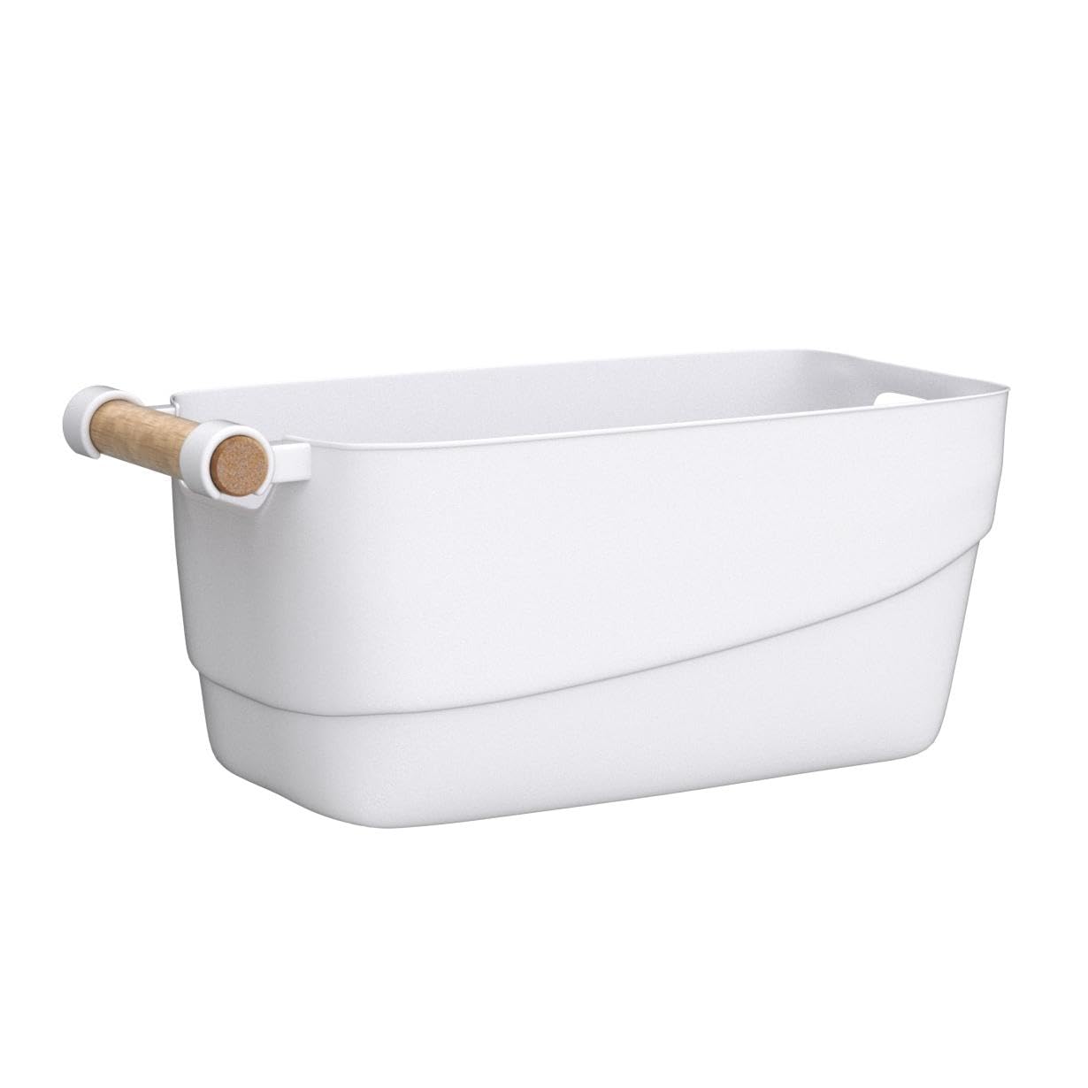 RyddeligHome Small Bathroom Storage Basket Organiser, 5L 27x14.5x12cm