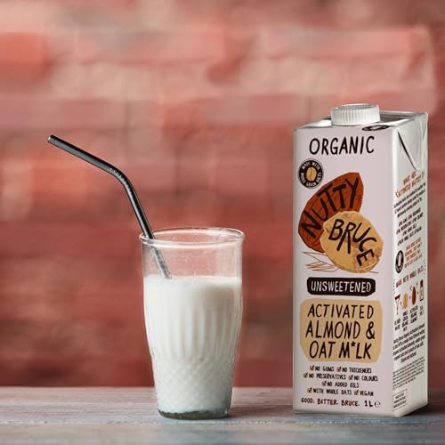 Nutty Bruce Nutty Bruce Activated Almond & Oat Milk 1L-6 Pack