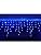 Outdoor Icicle Christmas Fairy Lights, 800 LED 20 Metres Lit Width, 160 Icicles, 8 Hour Timer, 8 Modes, Safe Voltage (Blue, 800 LED)