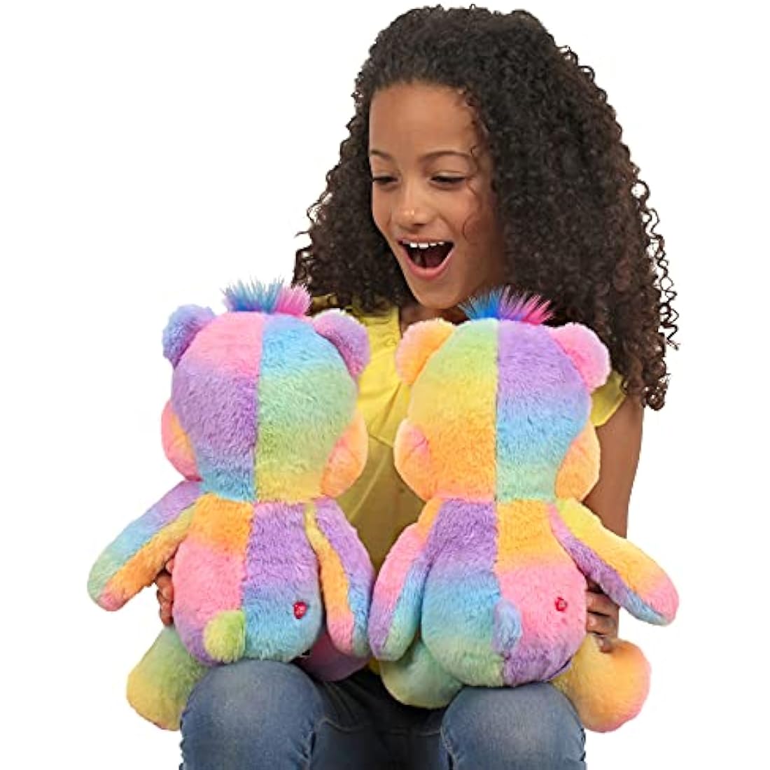 Care Bears 22077 14 Inch Medium Plush Togetherness Bear, Collectable Cute Plush Toy, Cuddly Toys for Children, Soft Toys for Girls and Boys, Cute Teddies Suitable for Girls and Boys Aged 4 Years +