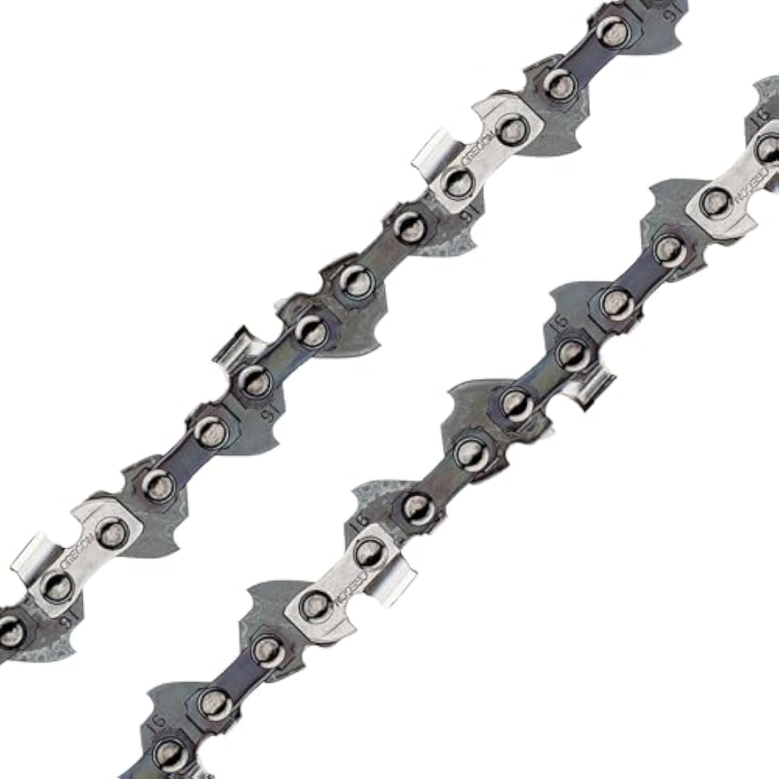 Oregon 3-Pack Chainsaw Chain 3/8" LP Pitch, .050" (1.3 mm) Gauge for 16" (40cm) Bar, 57 Drive Links – Low-kickback Chainsaw Chain, Fits Titan, Ryobi, Hawksmoor, Ferrex and more