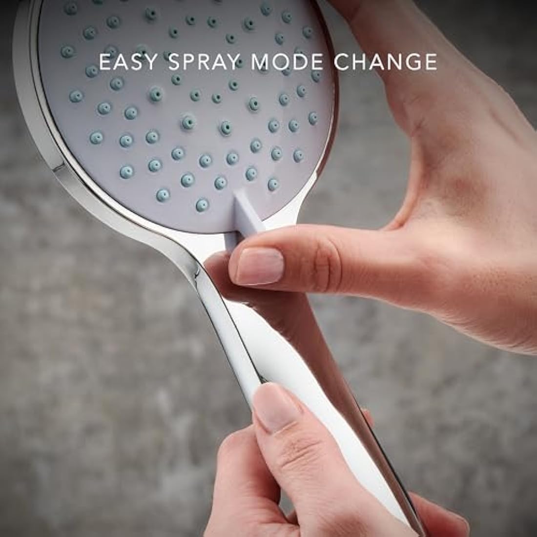 Mira Showers Moto 5 Spray Shower Head, 110 mm, Chrome 39181W-CP