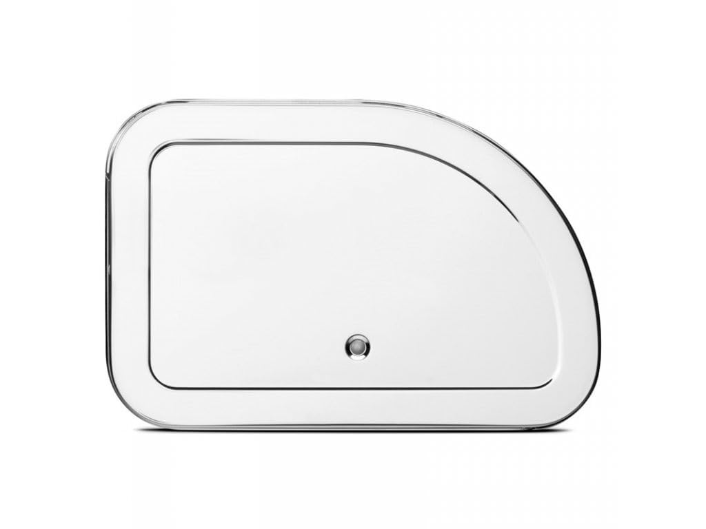 Brabantia - Roll Top Bread Bin Medium- Canister for 1 Loaf of Bread - Extra Storage Space due to Flat Top - Keeps Content Fresh - Kitchen Storage Box