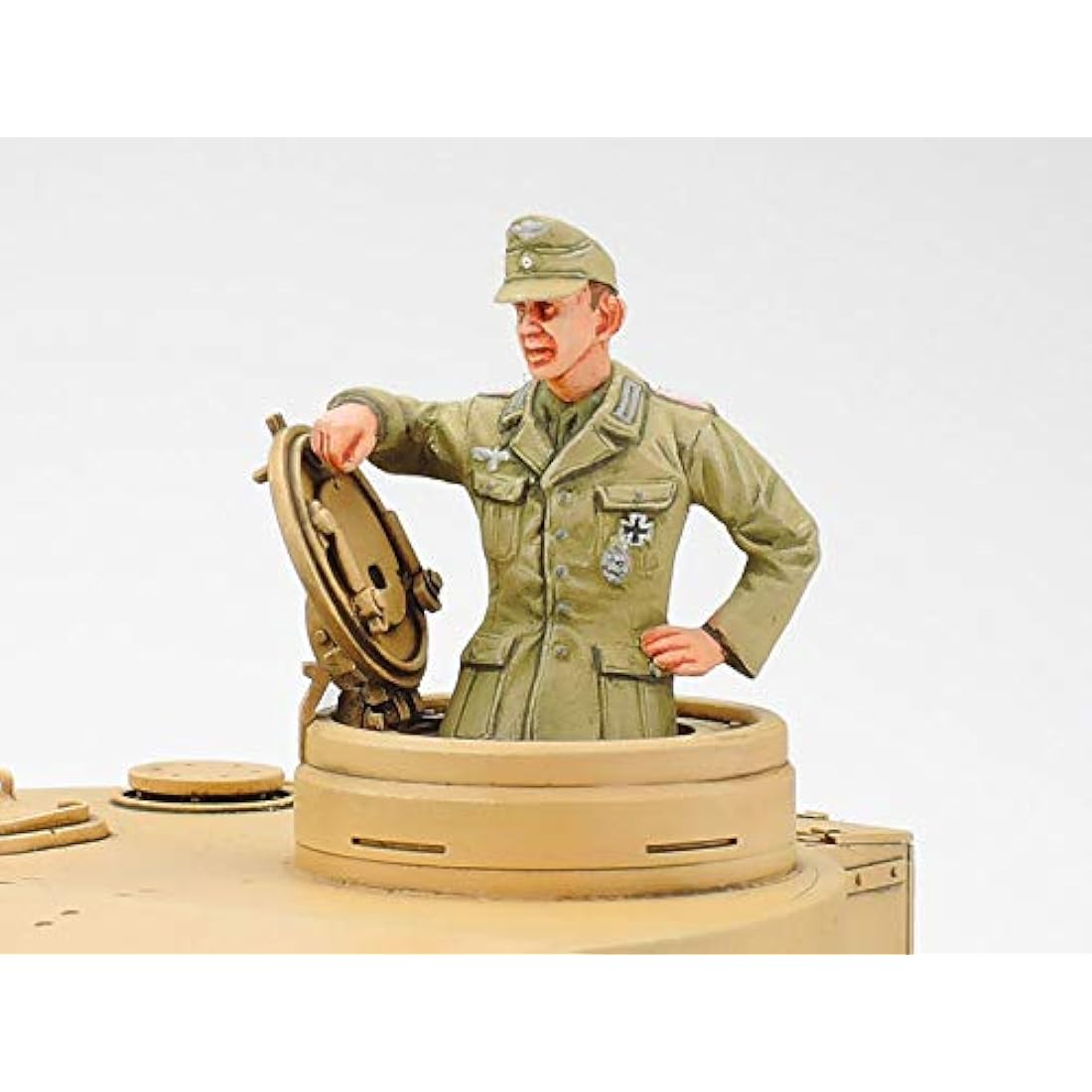 TAMIYA 300035227-1:35 WWII Tiger I Initial/Early Production, Miniature Vehicles