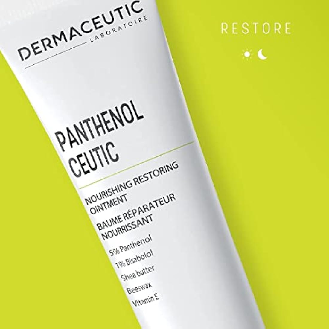 Dermaceutic Panthenol Ceutic - Nourishing Restoring Ointment with Panthenol, Shea Butter, Beeswax and Vitamin E - Immediate comfort for dry, sensitive and irritated skin - 30g