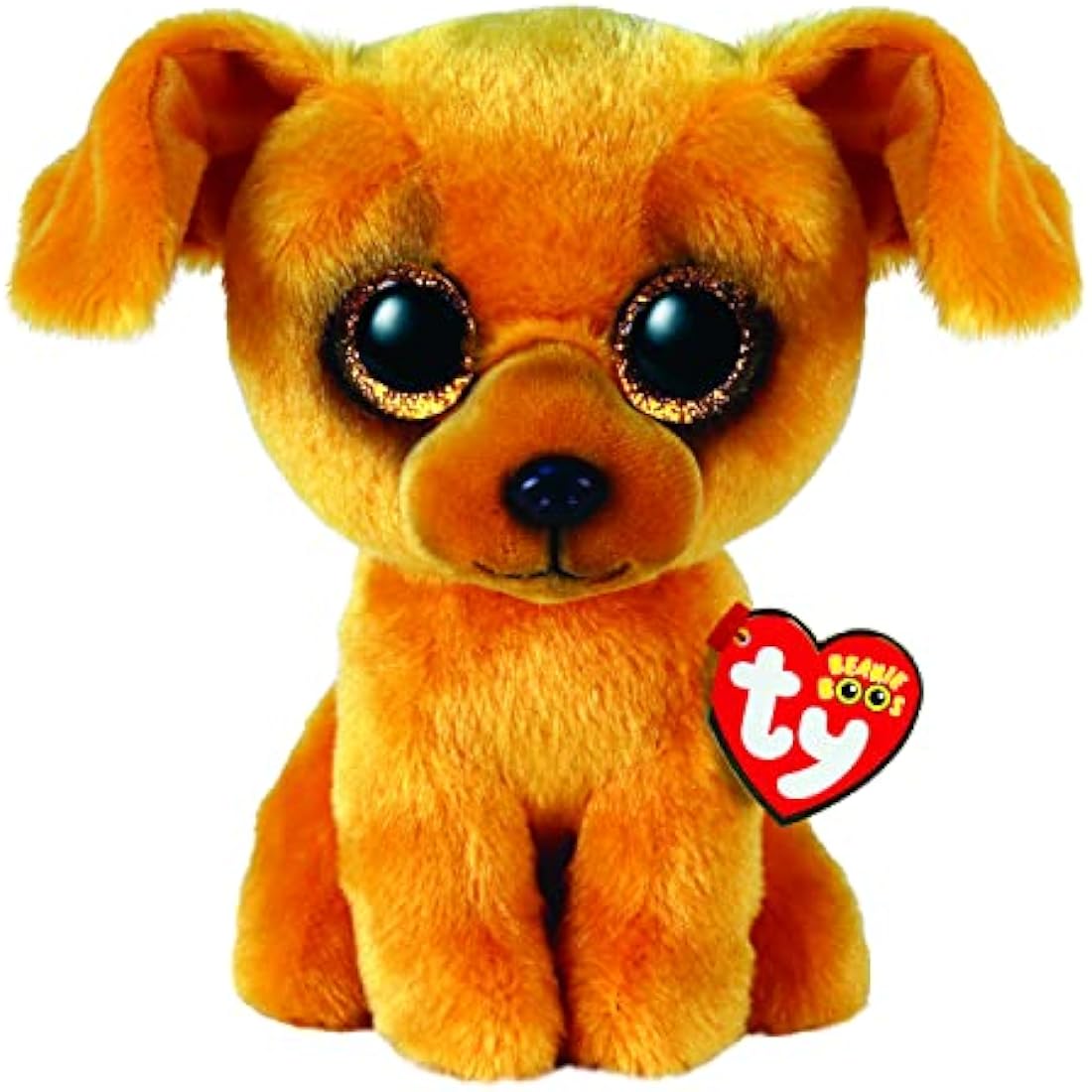 TY Toys Beanie Boo Lightbrown Dog Zuzu - 15 CM, Brown (2009294)