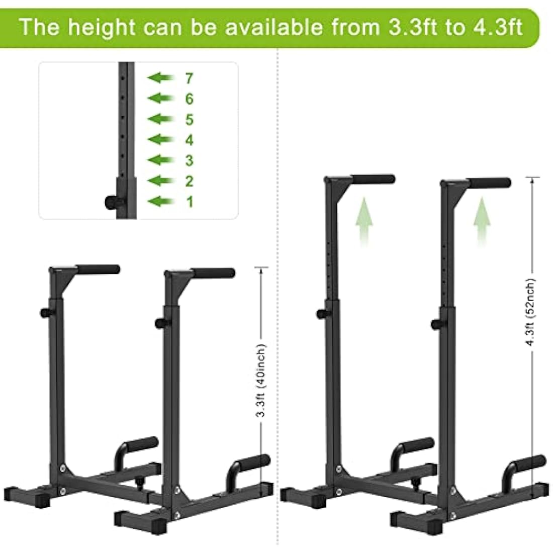 SELEWARE Heavy Duty Dip Bar