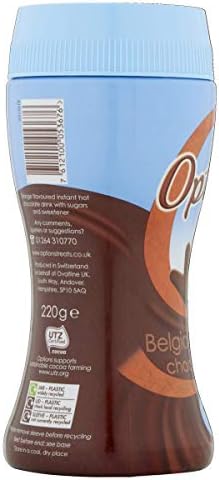 Options Orange Hot Chocolate Drink (Multipack of 6 X 220g Jars)