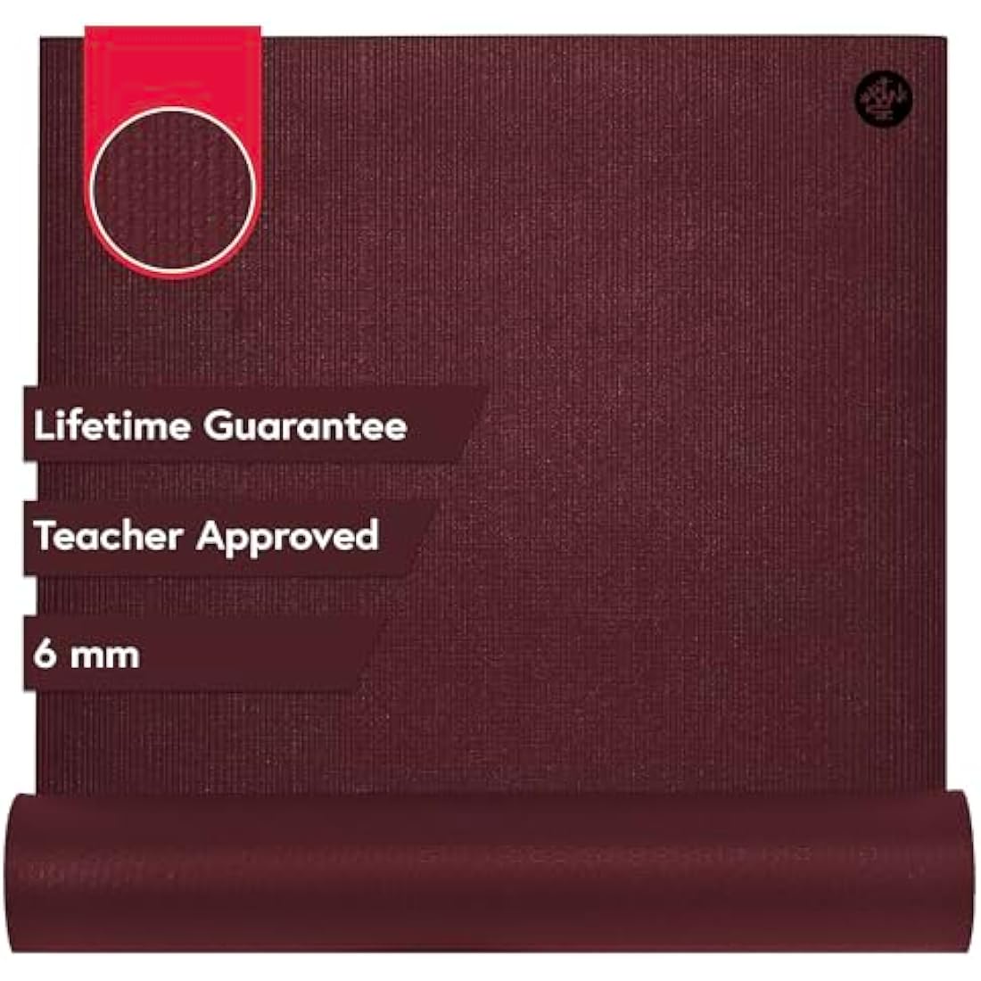 Manduka PRO Yoga Mat – Premium 6mm Thick Mat, High Performance Grip, Ultra Dense Cushioning for Support and Stability in Yoga, Pilates, Gym and Any General Fitness