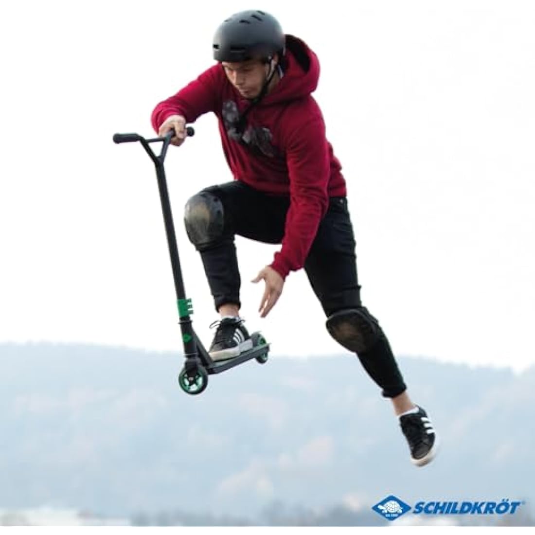 Schildkröt Stunt Scooter Untwist Quality Stunt Scooter with Aluminium Rim 100 mm PU Wheels for Great Tricks and Stunts
