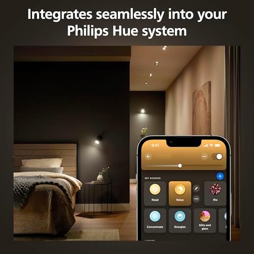 Philips Hue GU10 – Smart Spotlight – (2-Pack) White Ambiance