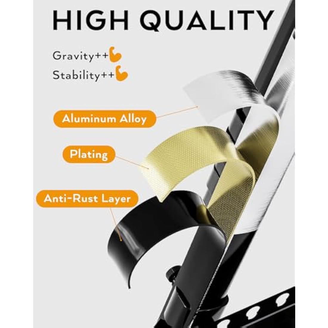 Nicpro 2 Pack Artist Easel Stand, Adjustable Height 17" to 63" Aluminum Metal Tripod Easel for Table Top & Floor, Painting Easel for Display, Posters, Signs Artwork & Trade Exhibitions with Bag(Black)