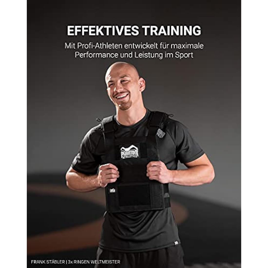 Phantom Athletics Weighted Vest, different weight options – easily adjustable