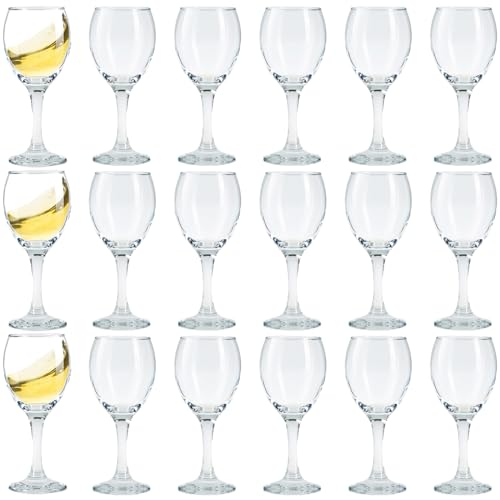 Limoncello Glasses Shot Glasses with Stem (18, 3.0oz/90ml)