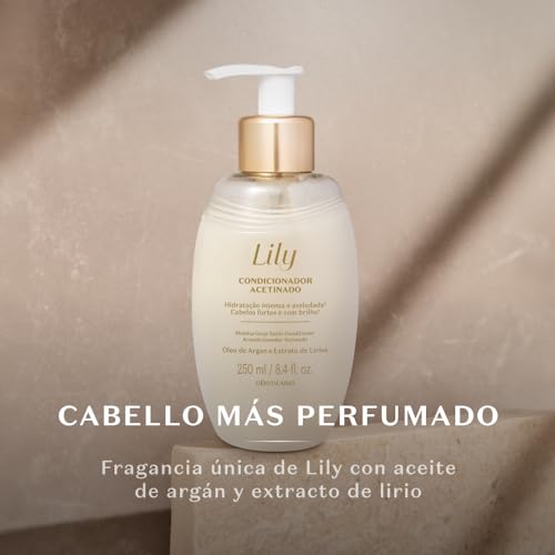 Condicionador Acetinado Lily, 250ml By O Boticário