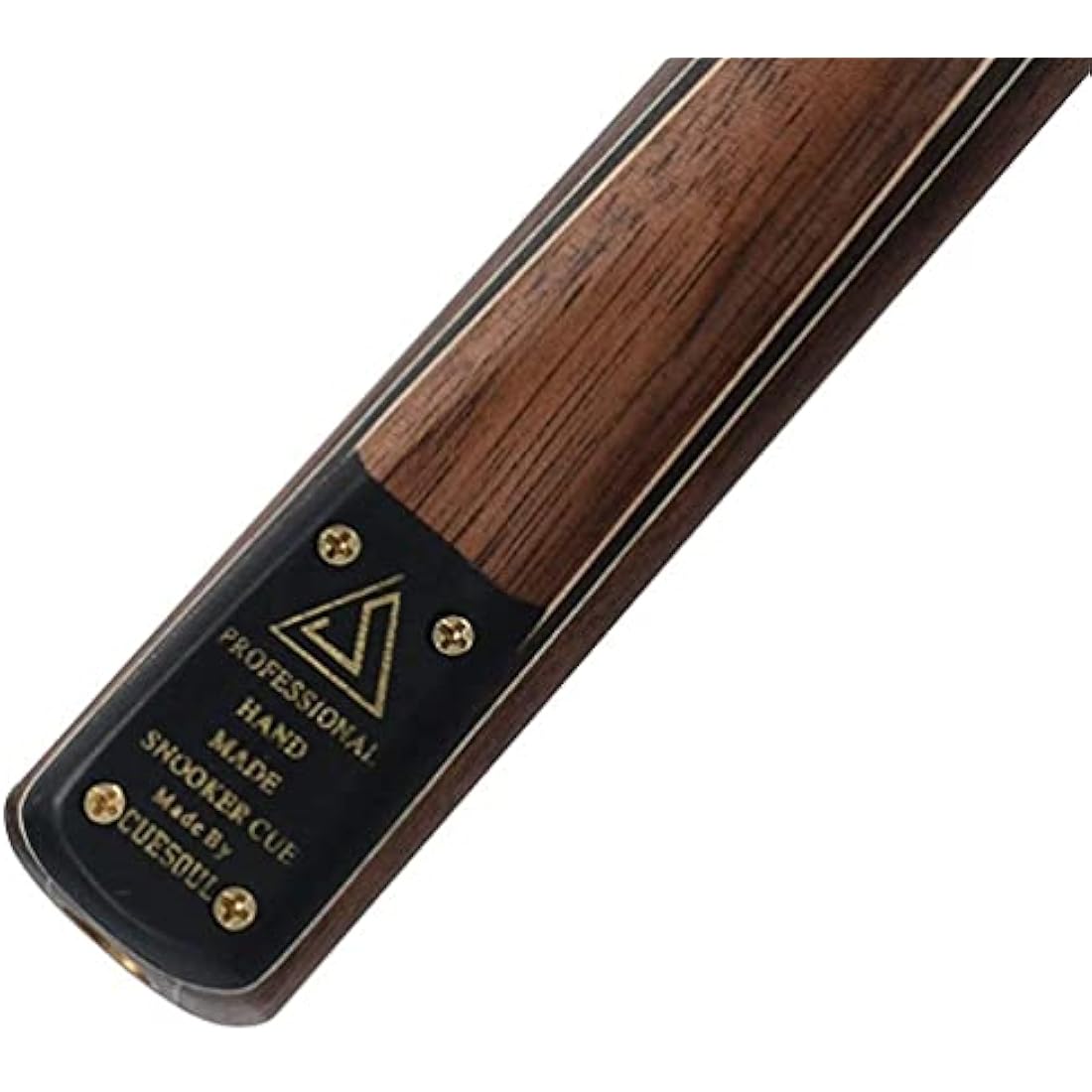 CUESOUL Classic Handmade 57 inches 18oz Rosewood 3/4 Jointed Snooker Billiard Pool Cue with Case, rosewood Butts and leathertte Protective Cue Case-9.5mm Tip Snooker Cue Set