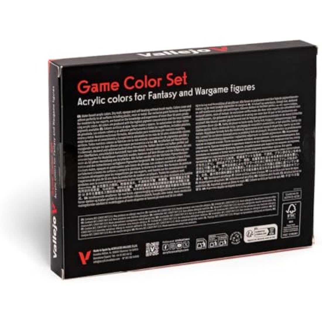 Vallejo Game Color Advanced Acrylic Paint Set - Assorted Colours (Pack of 16)