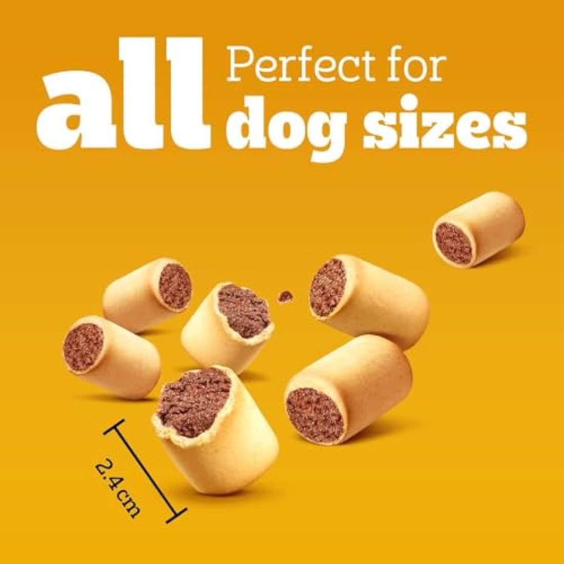 Pedigree Markie Mini - Dog Trests - Biscuit Dog Treats with Marrowbone for Small Dogs - 12.5 kg