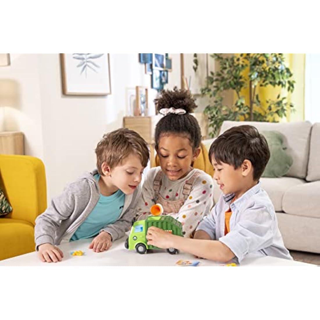 Trash Stash: You Never Know When the Truck Will Chuck it Up! | Kids Action Games | For 2-4 Players | Ages 4+