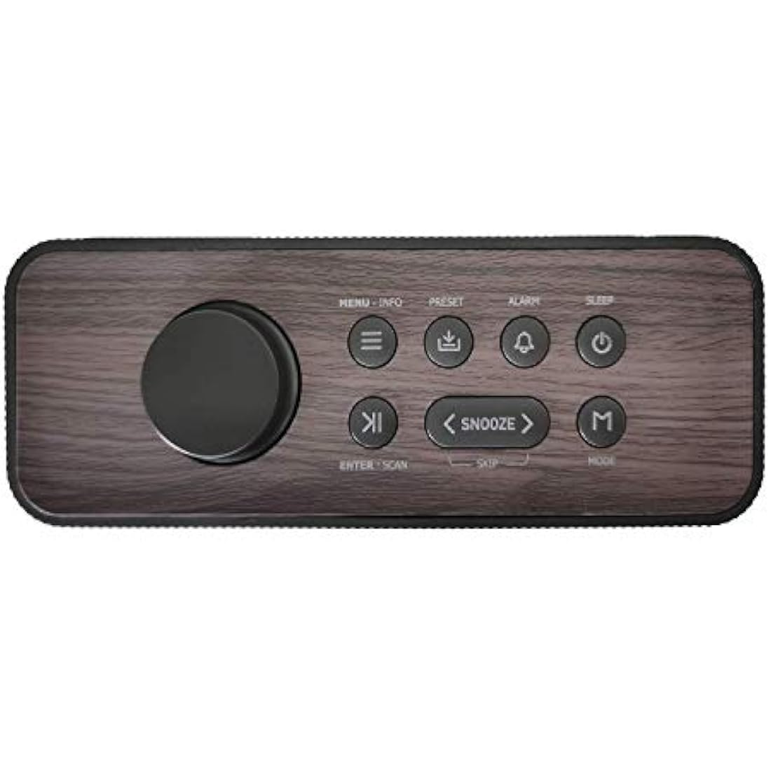 Roxel RDR-40 Stereo DAB/DAB+ Digital and FM Radio Portable Wireless Speaker with Dual Alarm Clock Function, USB & Micro SD MP3 Playback Function, 3.5mm Headphone Output (Black)