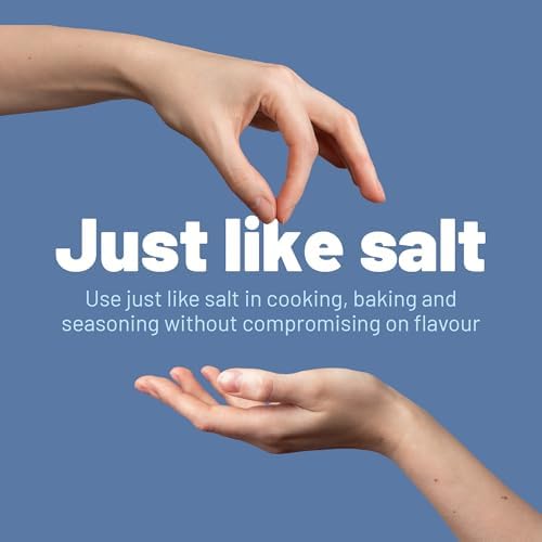 LOSALT – Reduced Sodium Salt | Original (non-iodised) | Great Tasting Salt Alternative/Substitute with 66% less sodium | 350g tub (case of 6)