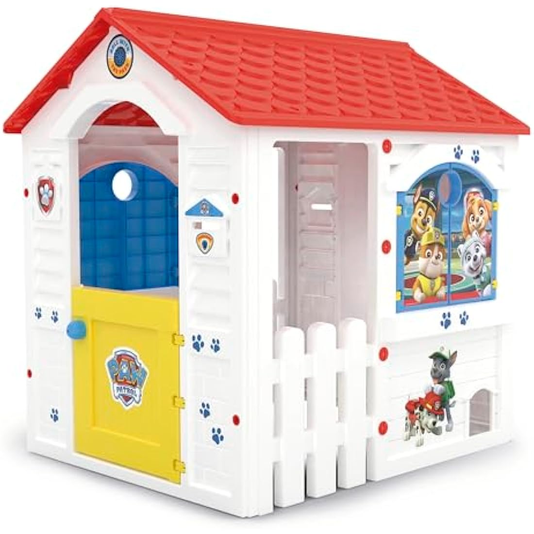 Chicos - Paw Patrol House | Garden Cabin for Children + 24 Months | Sturdy and Durable Outdoor Children's House with Easy Assembly Dimensions: 84 x 103 x 104 cm (89526)
