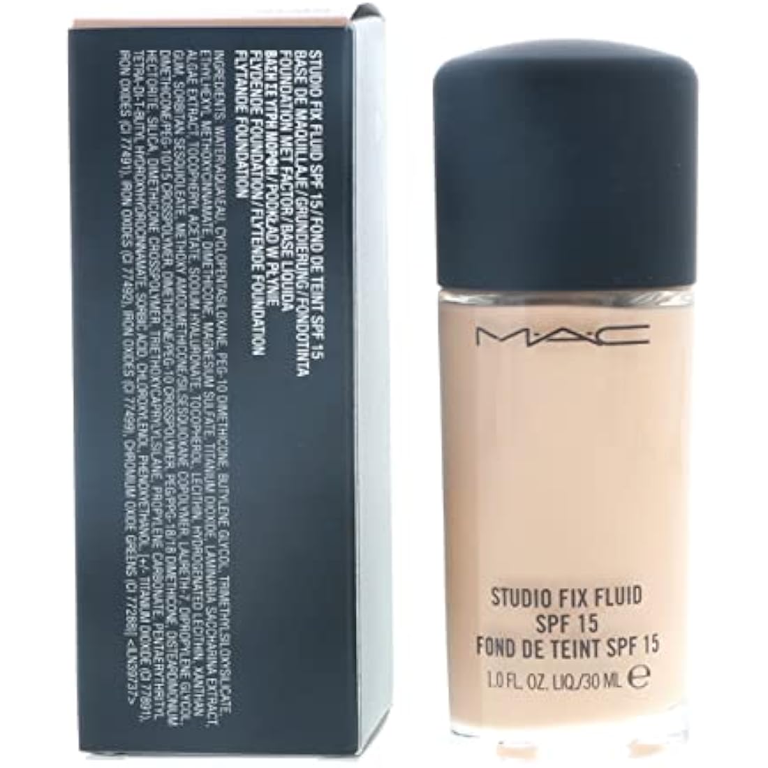 M.A.C Studio Fix Fluid Foundation SPF 15 NW15, 1 Ounce