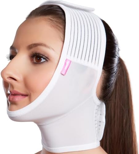 LIPOELASTIC- FM extra- Post Surgical Chin and Neck Lifting Compression Mask