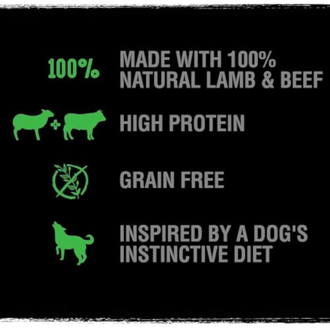 Crave Lamb & Beef 7 kg Bag, Premium Adult Dry Dog Food with high Protein, Grain-free