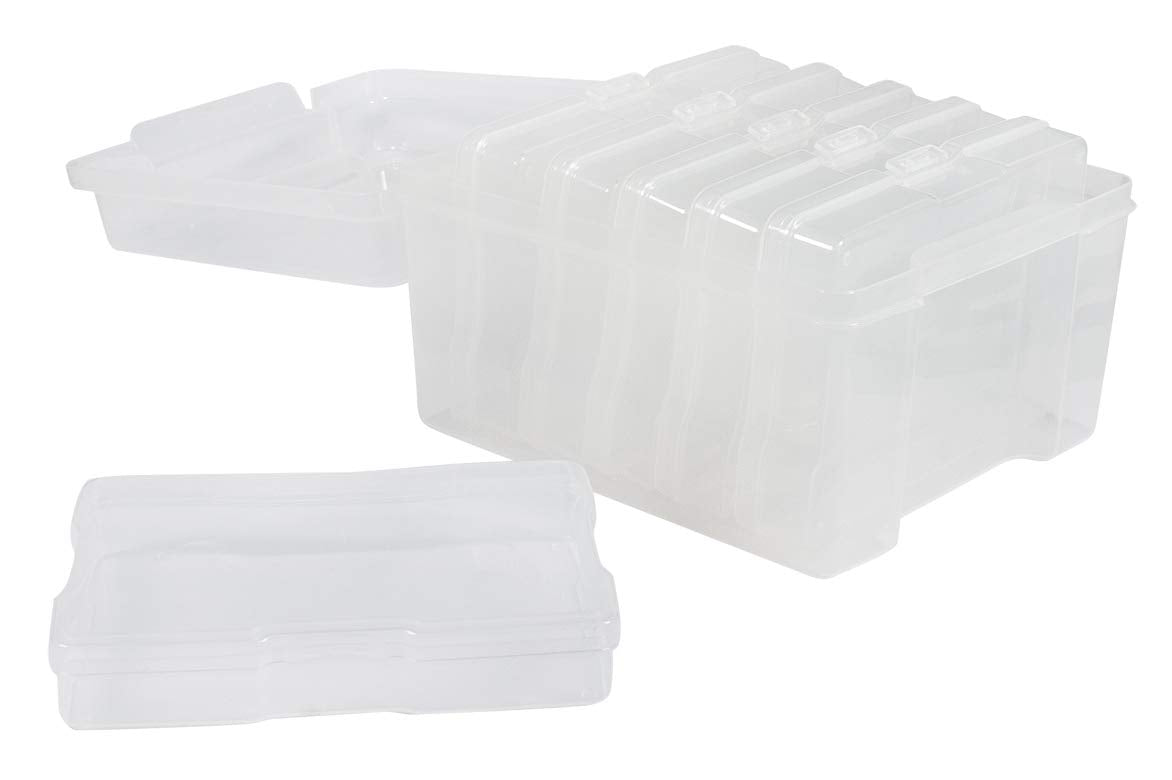 Rayher 39572000 Storage Box with 6 compartments, 210x185x140mm