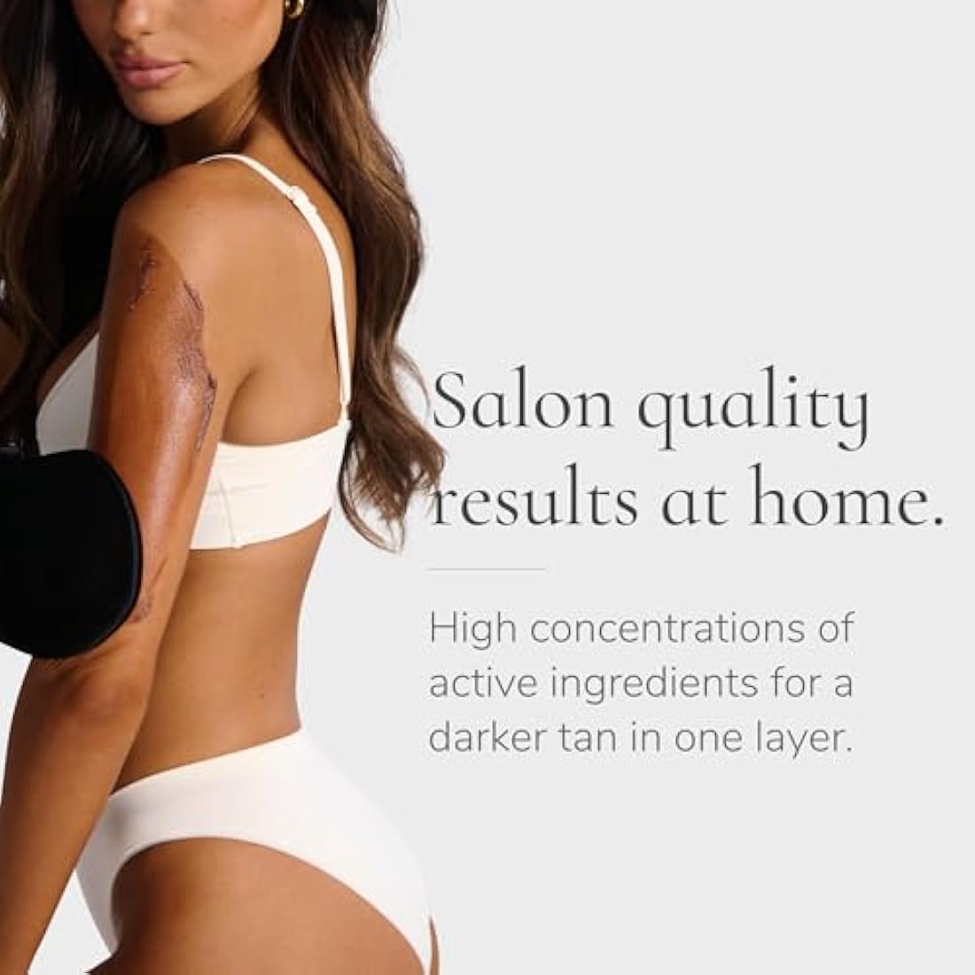 Loving Tan Deluxe Bronzing Mousse, Ultra Dark - Streak Free, Natural looking, Professional Strength Sunless Tanner- Up to 5 Self Tan Applications per Bottle, Cruelty Free, Naturally Derived DHA- 120ml