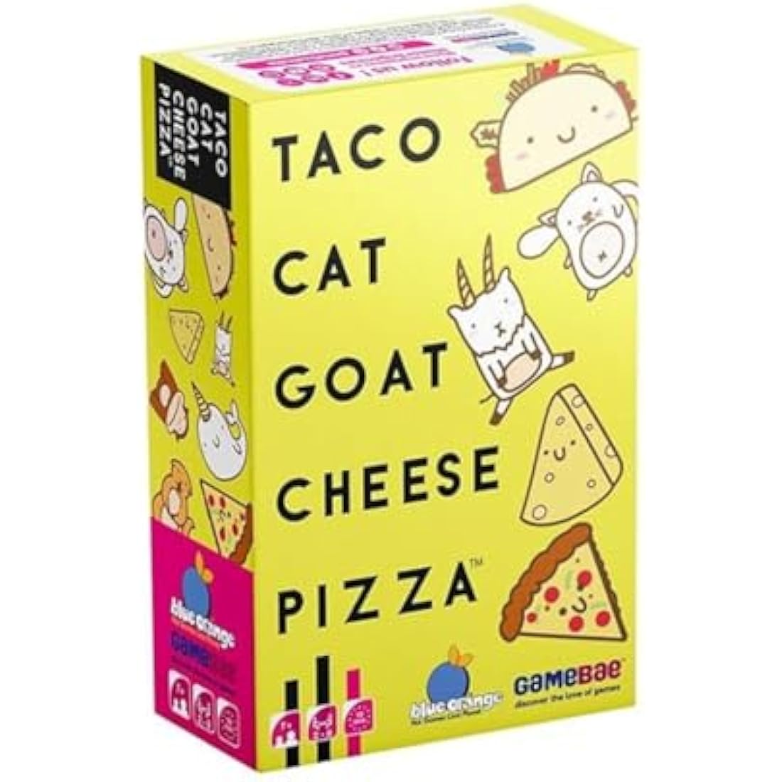 Blue Orange | Taco Cat Goat Cheese Pizza | Card Game | Ages 8+ | 2-8 Players | 10-30 Minute Playing Time