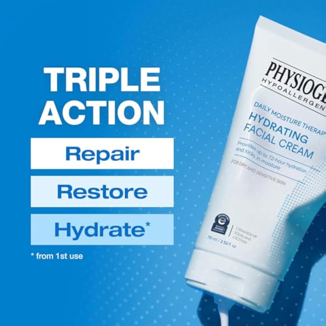 Physiogel, Daily Moisture Therapy Cream ml, White, 75 ml