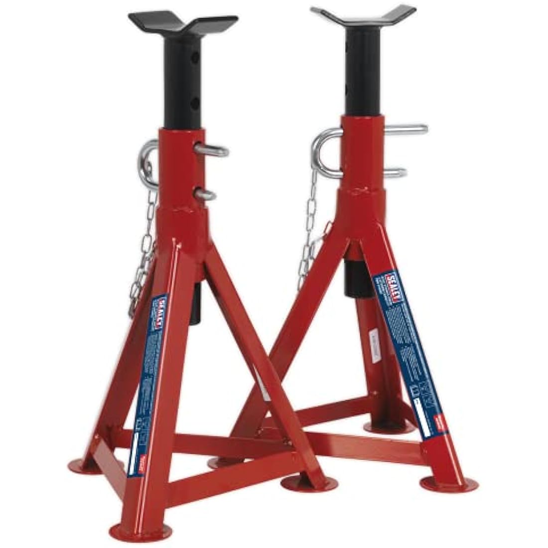 Sealey As2500 Axle Stands 2.5Tonne Capacity Per Stand 5Tonne Per Pair