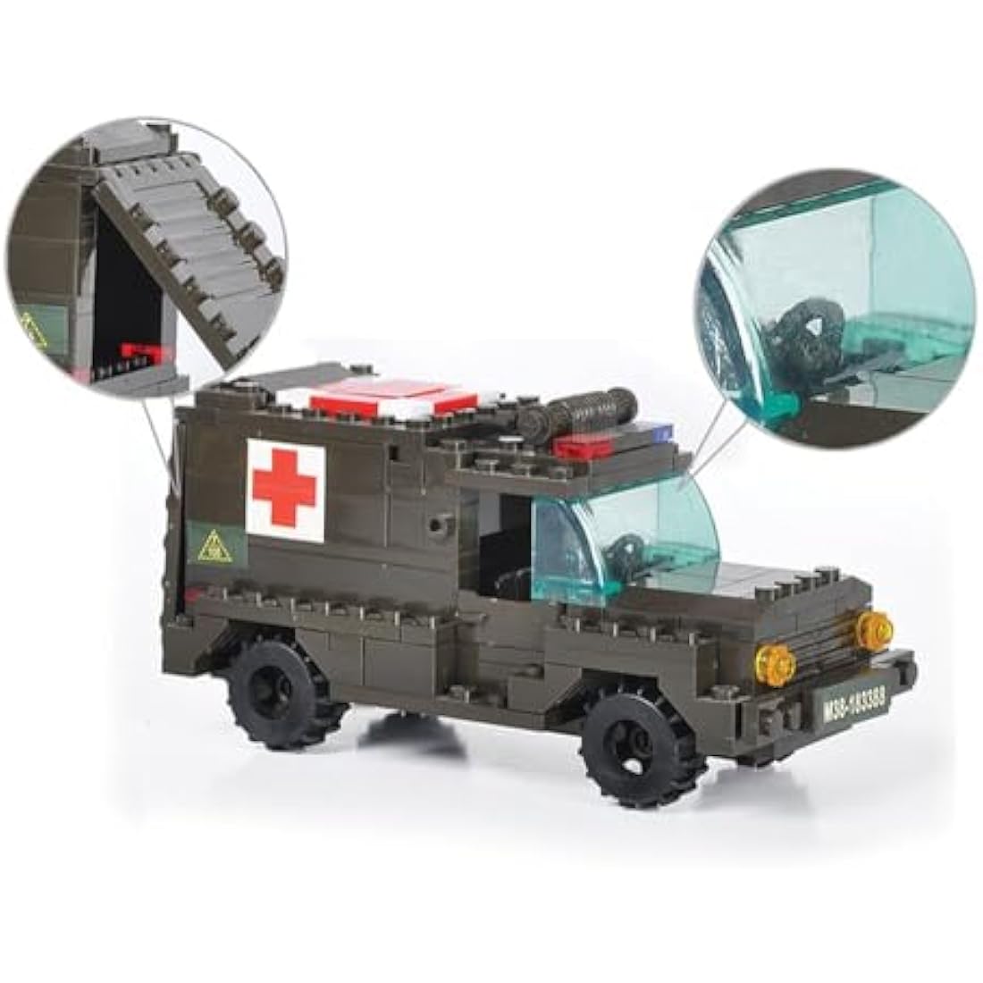 Sluban SlubanM38-B7100 Headquarter Building Bricks Set
