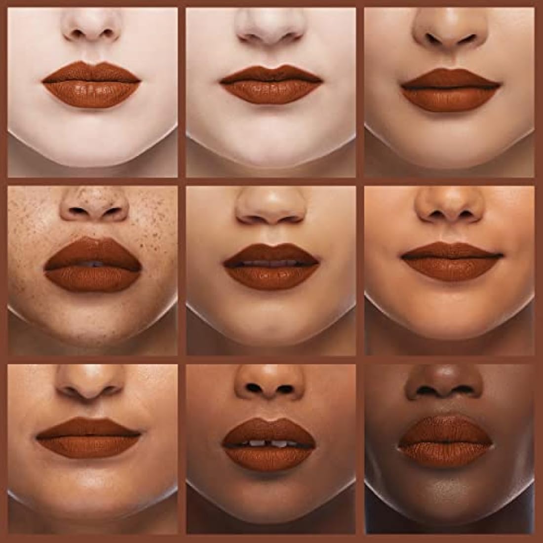Palladio Retractable Waterproof Lip Liner, Highly Pigmented and Creamy Colour, Slim Anti-twist Formula, Long Life, All Day Long, No Sharpener Required, Coffee