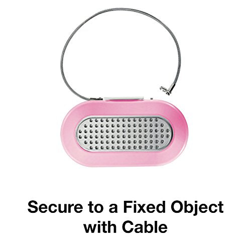 Master Lock 5900DPNK Portable Personal Safe, Pink by Master Lock