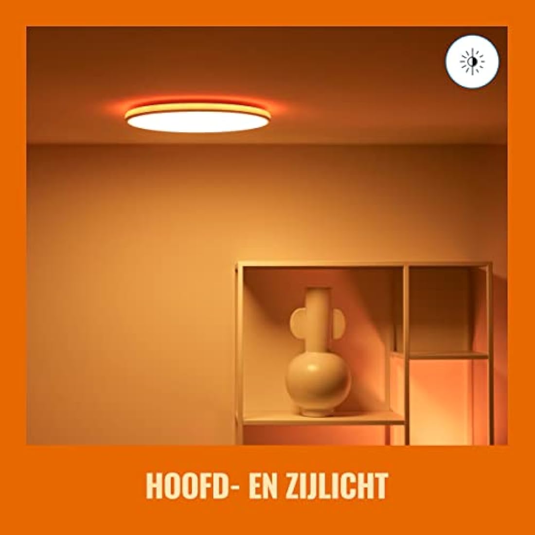 WiZ Smart Colour Arca Ceiling Light. [White], Smart LED Connected WiFi Works with Alexa, Google Assistant & HomeKit, App Control for Indoor Home Lighting, Livingroom and Bedroom