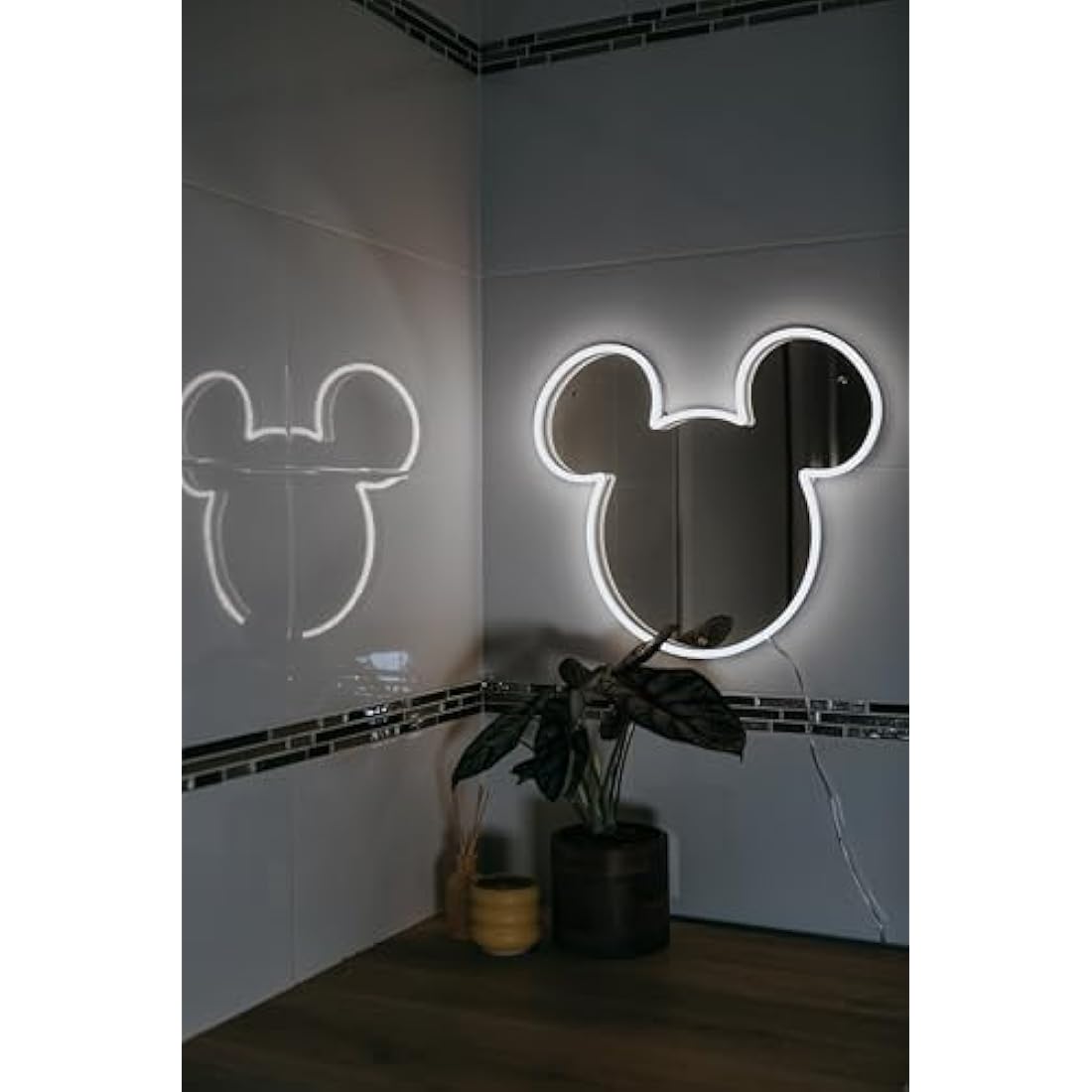 Yellowpop LED Neon Sign, White