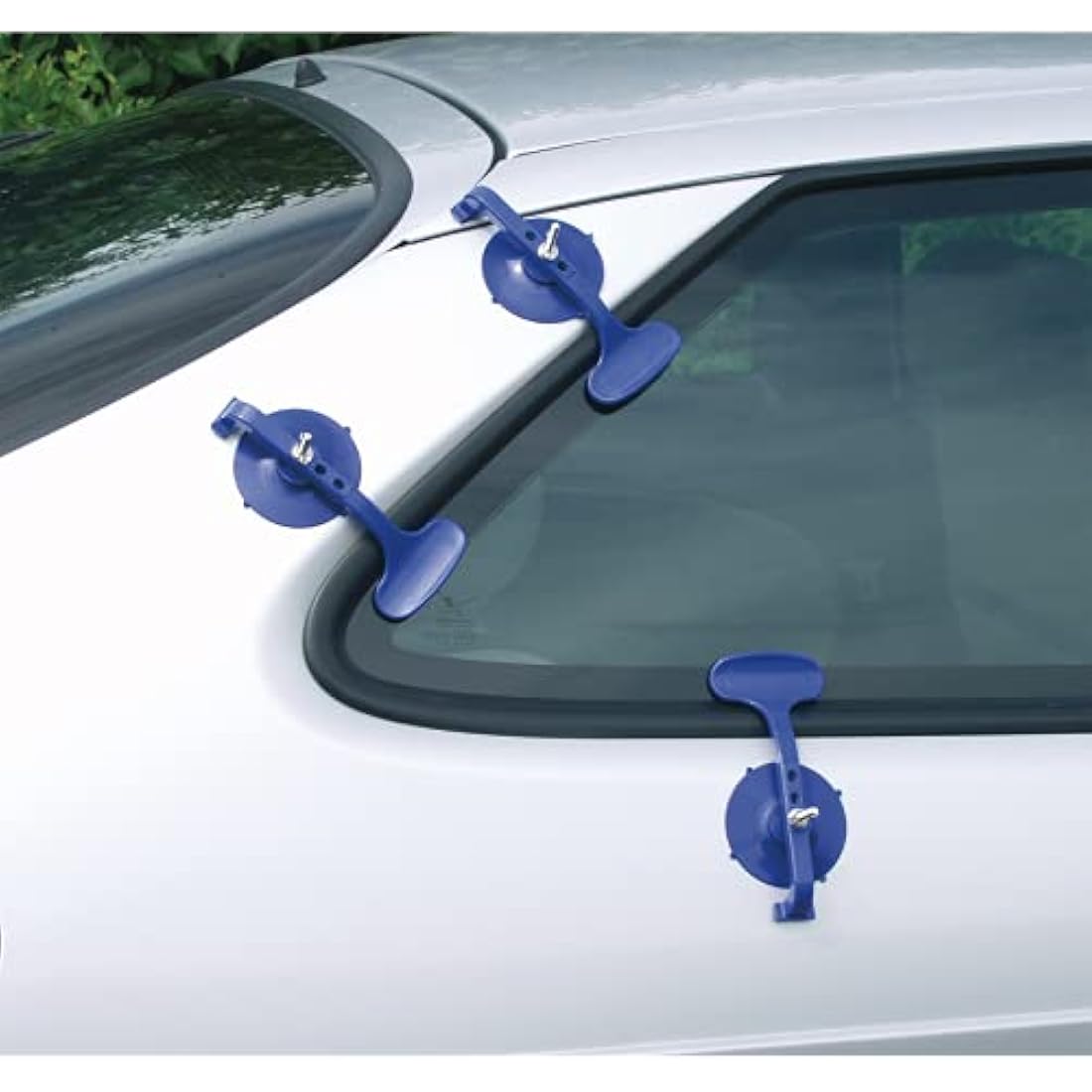 Sealey Suction Clamp Set, 81mm x 258mm x 193mm, Blue, 6 Pieces - RE006