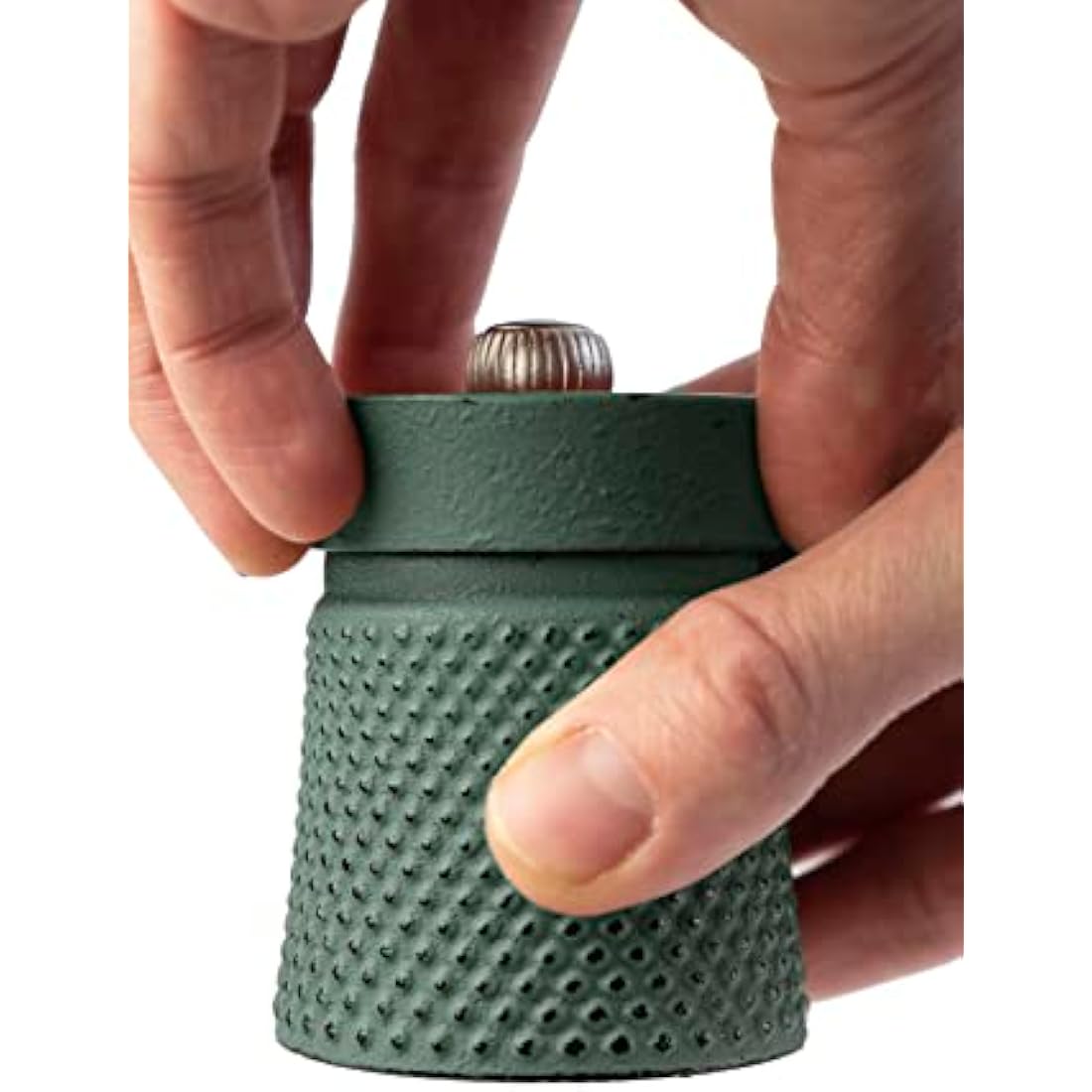 PEUGEOT - Bali 7,6 cm Pepper Mill - Classic Grind System - Cast Iron - Lifetime Guaranteed Mechanism - Made in France - Celadon Green Colour