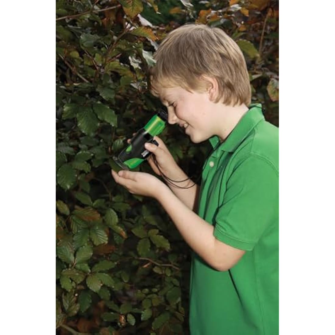 Brainstorm Toys Kids Outdoor Adventure Microscope – Small Portable Microscope with 20x to 40x Magnification, Perfect for Nature Exploration and STEM Learning