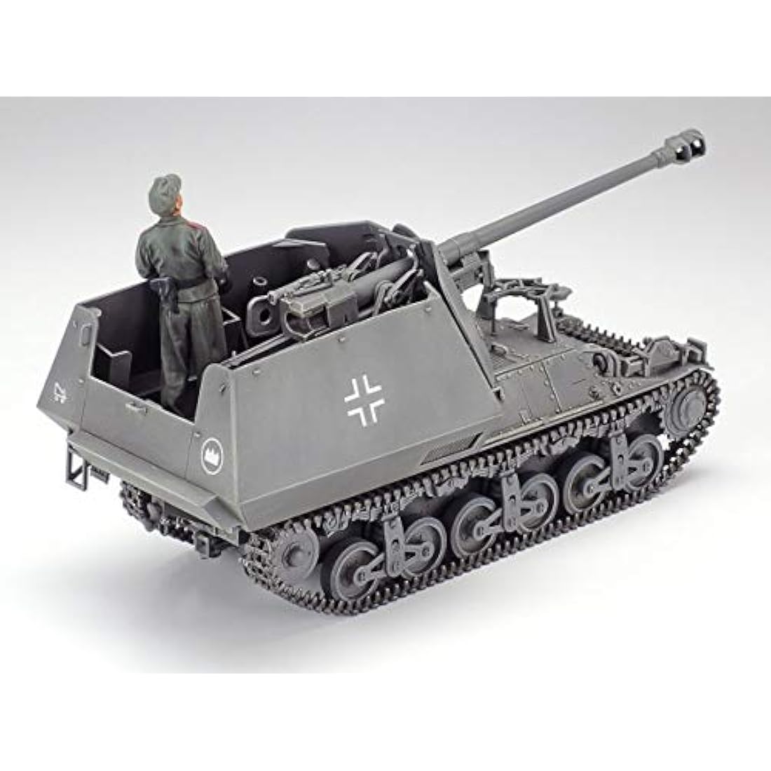 TAMIYA 35370-000 Toy Military 1:35 German Sd.Kfz.135 Marten I Tank Destroyer, Model Kit, Plastic Kit, Assembly Kit, Detailed Replica, Unpainted, Brown, zzzz-s