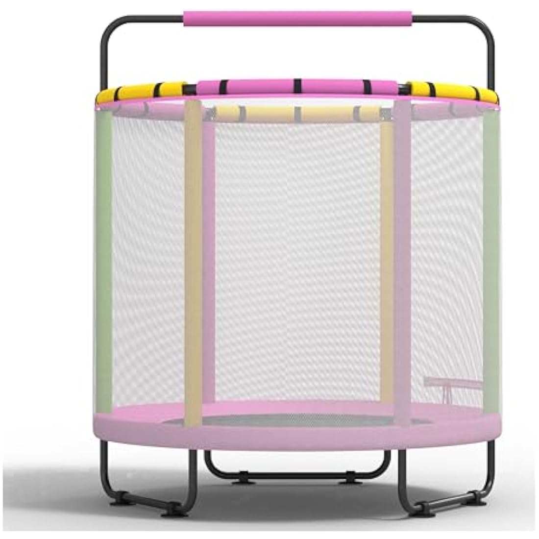 CZCPARY Kids Trampoline，Trampoline for Children，with Basketball Hoop, Swing, Pull Ring, Suitable for Indoor and Outdoor Use，Suitable for Children, Birthday Gifts