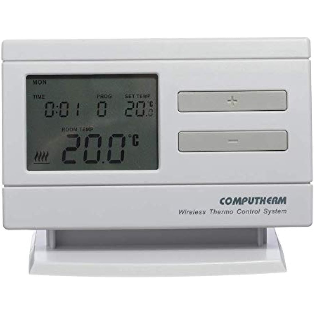 COMPUTHERM Q7RF Wireless Programmable Room Thermostat, Temperature Thermometer, Portable Thermostat, Economy & Comfort Mode