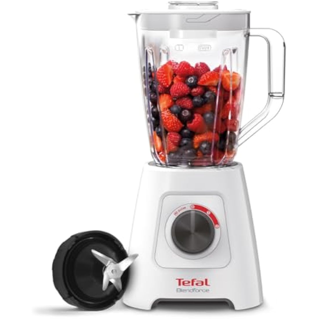 Tefal BL420140 Blendforce II Blender with Plastic Jug, 600 W, 2 liters, White
