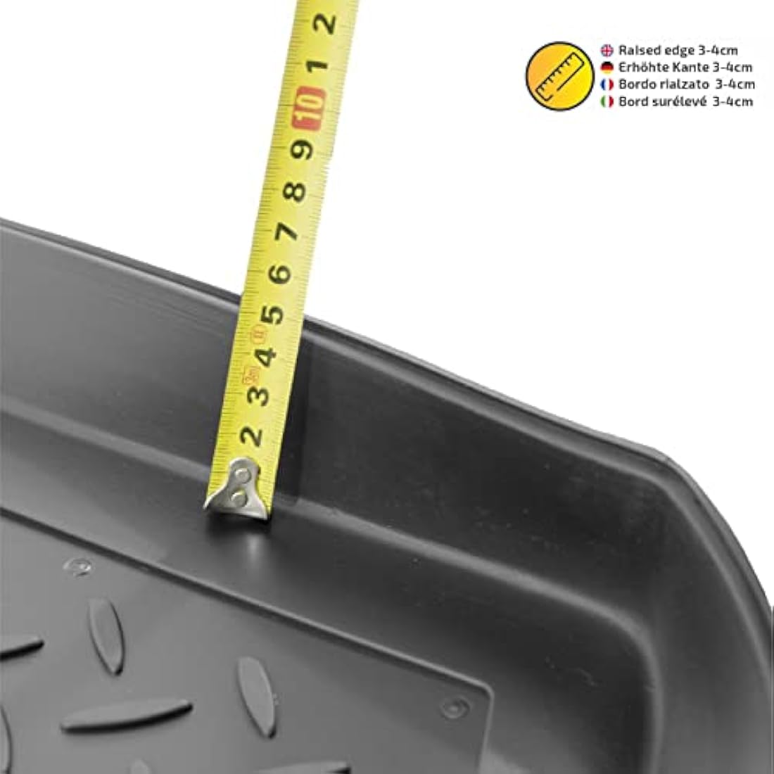 NORM Boot Liner, Boot Protector Mat fits 5 Series E61 5 Doors Estate 2003-2010, Heavy Duty, NON Slip Surface, Water Resistant, Dog Friendly, Raised edges, Easy to Roll