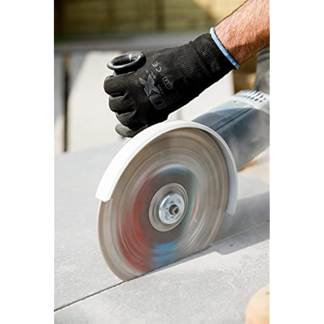 OX Pro 2CM Porcelain Cutting Blade - 230/22.23mm, Blue