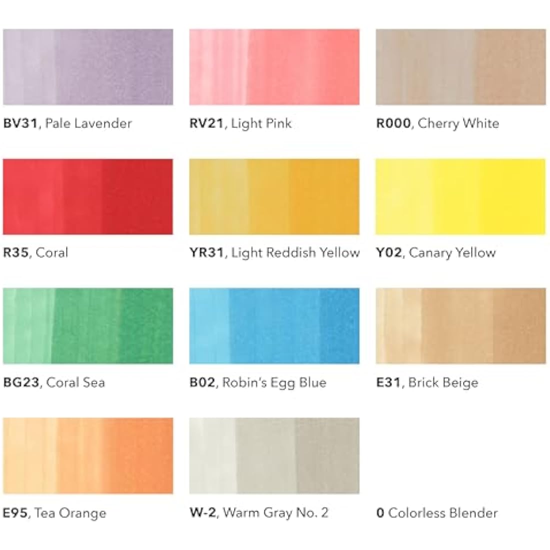 Copic Ciao 12 Sets Including Book, Colourful, N