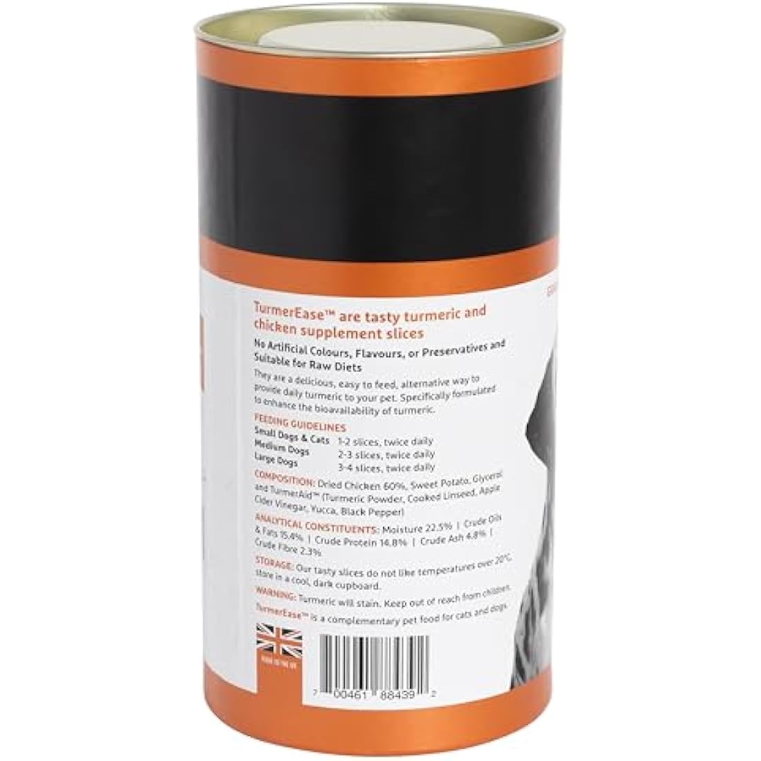 The Golden Paste Company TurmerEase Chicken & Turmeric Joint Supplements for Dogs & Cats - Health, Mobility & Digestion Support - Natural Grain Free Dog Treats - Pet Joint Care, Wellness & Digestion